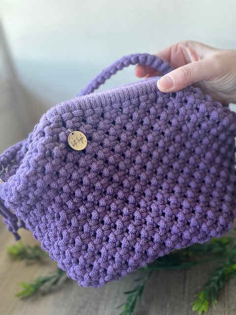 Dark Violet Colour Clutch