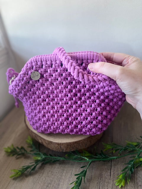 Fuscia Colour Clutch