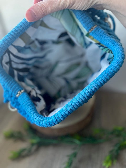 Cool Blue Colour Clutch