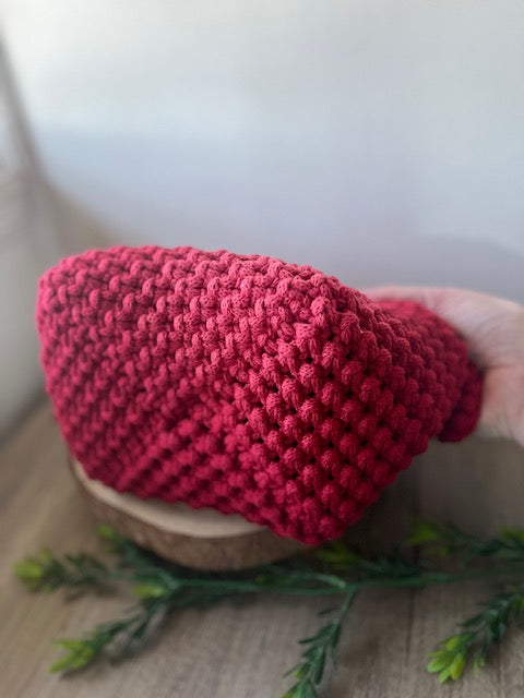 Vibrant Red Colour Clutch