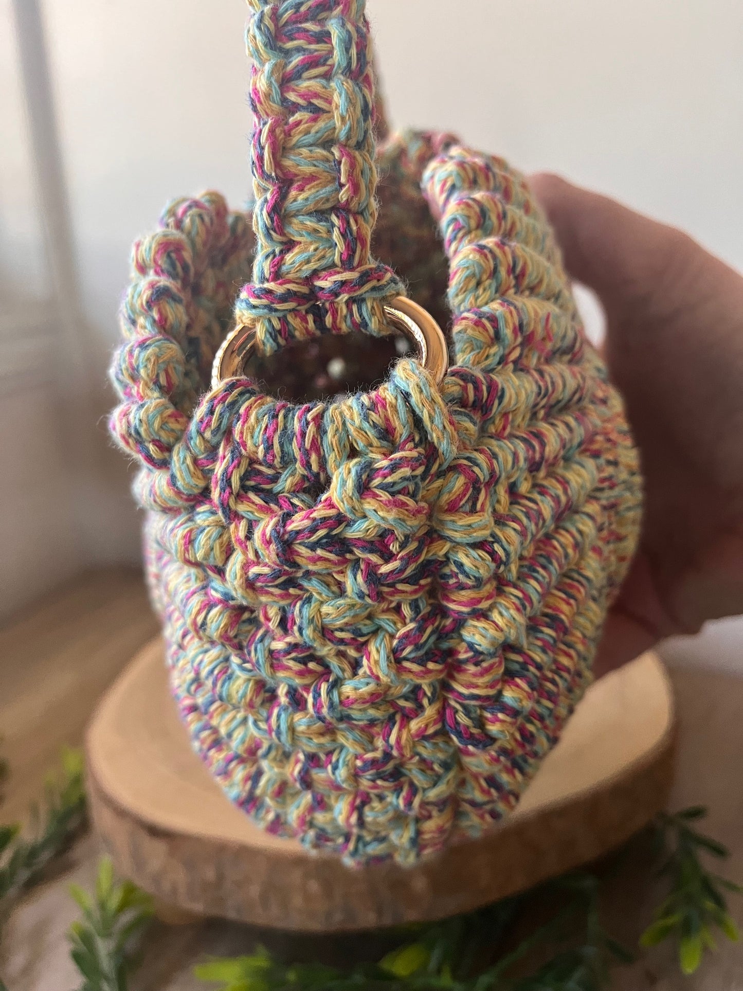 Kaleidoscope Sea Shell Purse