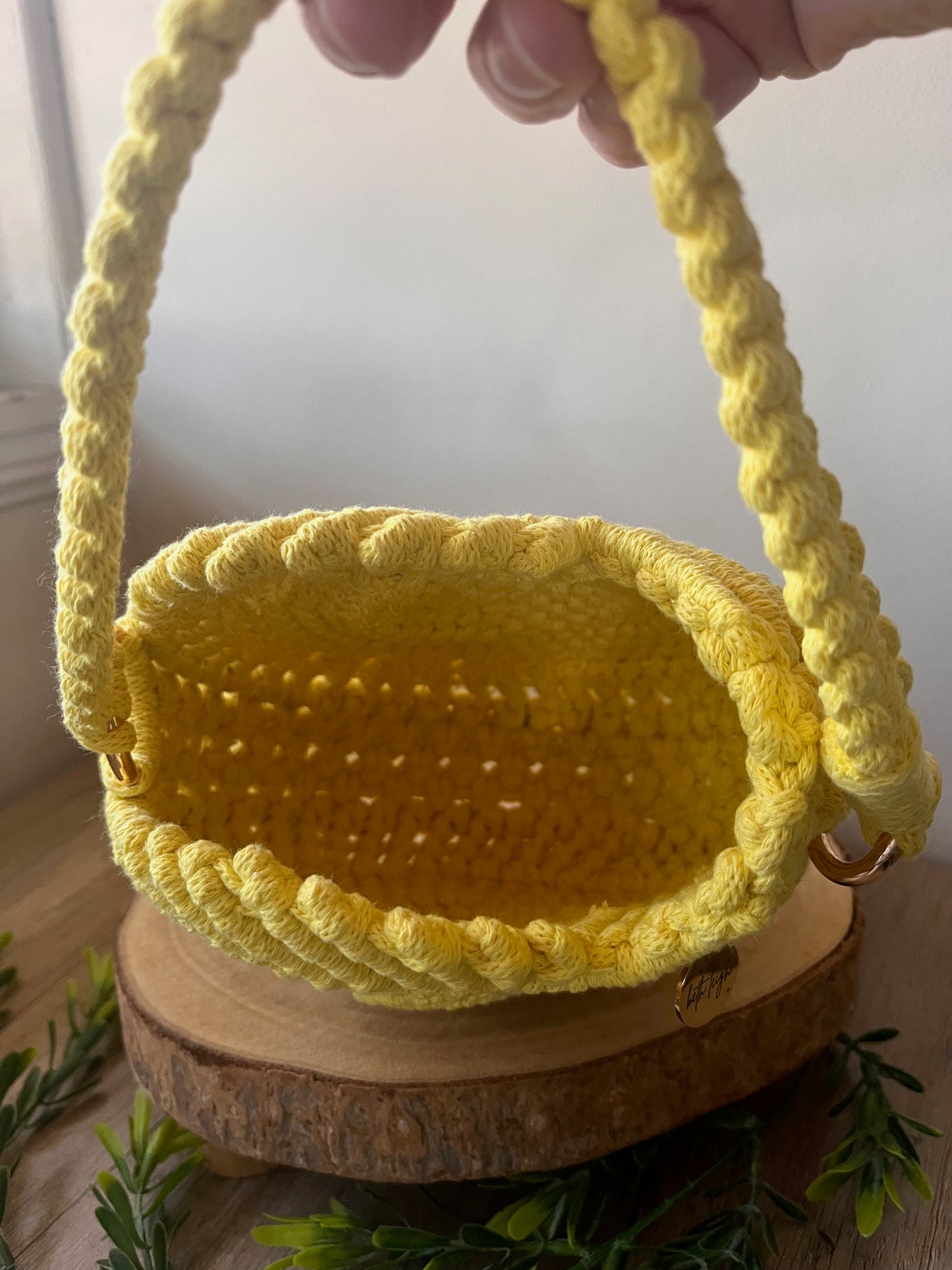 Sunflower Yellow Sea Shell Purse