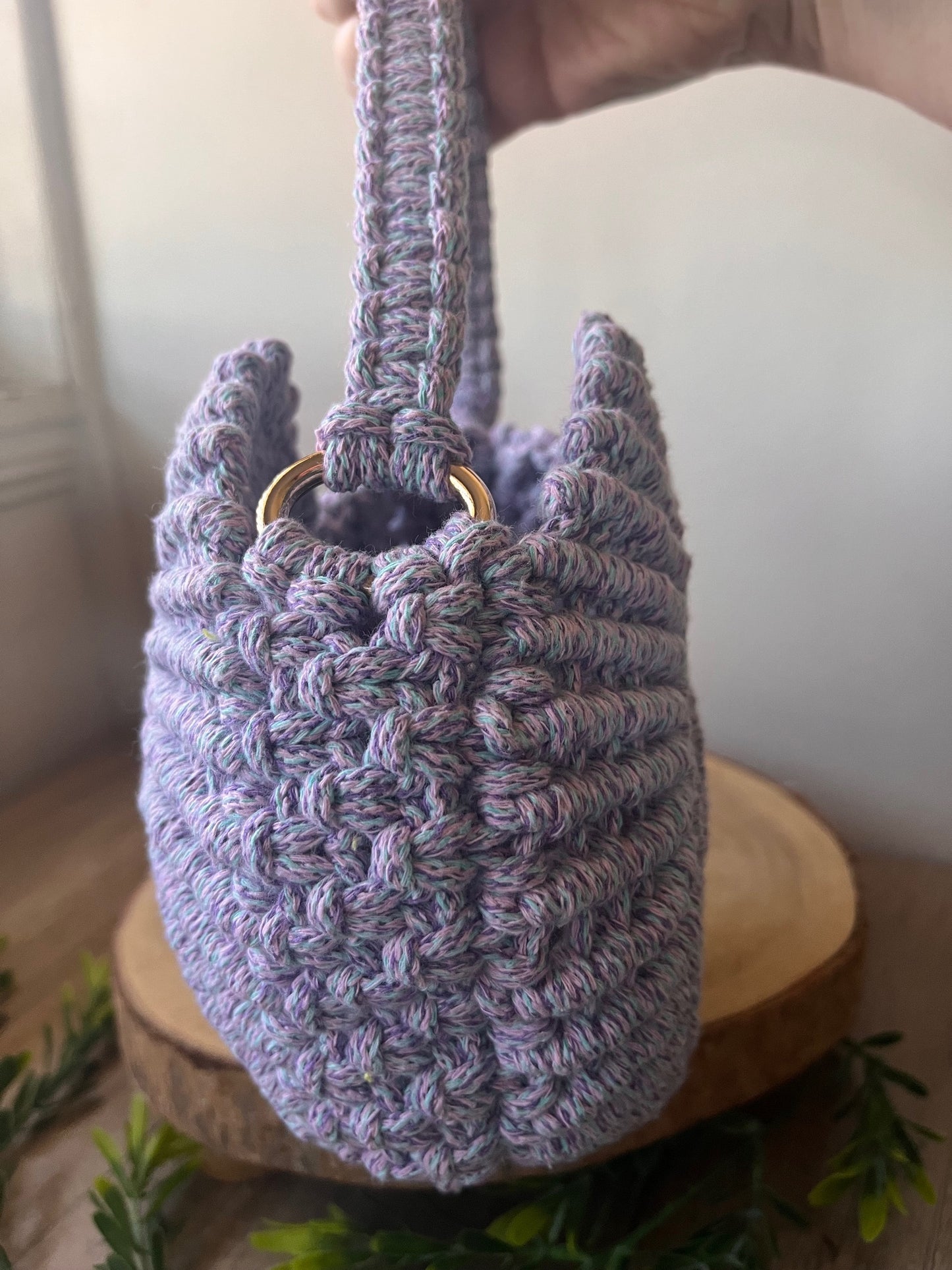 Fairy Floss Sea Shell Purse