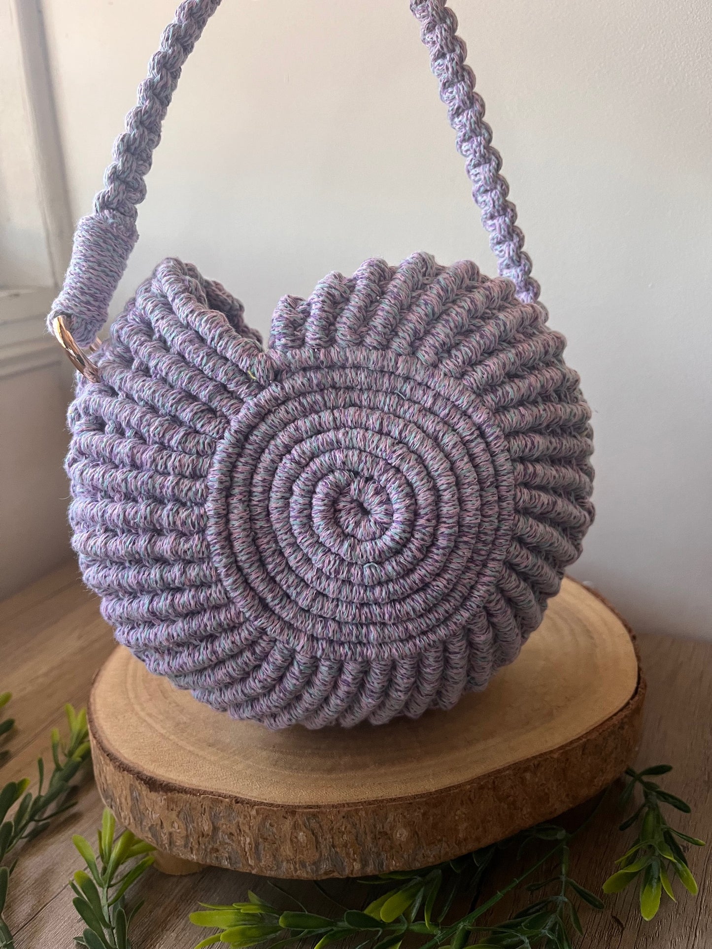 Fairy Floss Sea Shell Purse