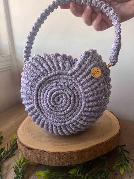 Fairy Floss Sea Shell Purse